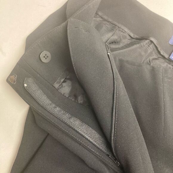 ANN TAYLOR Women’s Lined Black Pants Size 8‎ - Picture 6 of 11